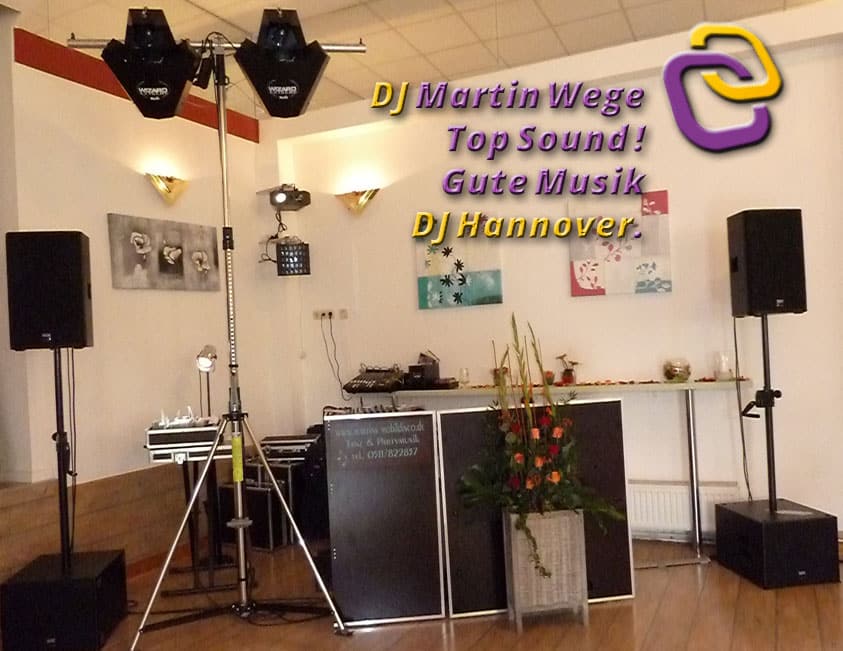 dj martin, dj technik für DJ Hannover